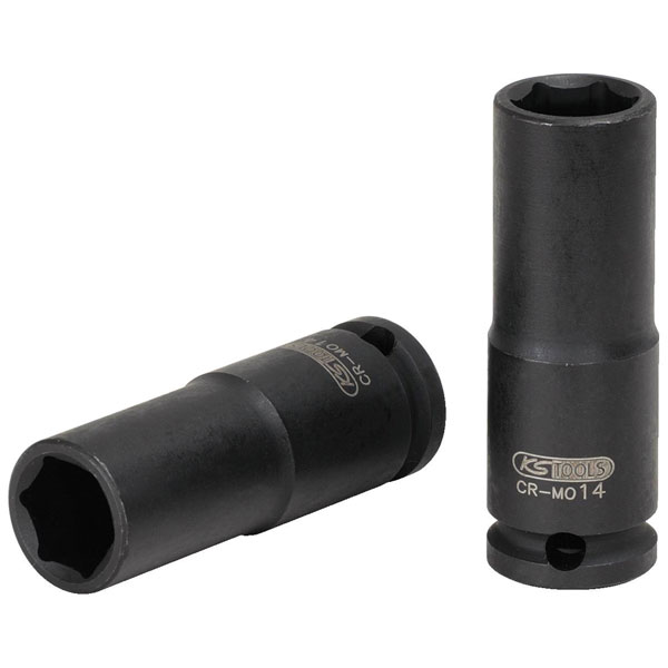 KS Tools 515.1814 Hexagon Impact Socket, Deep, 1", 39mm