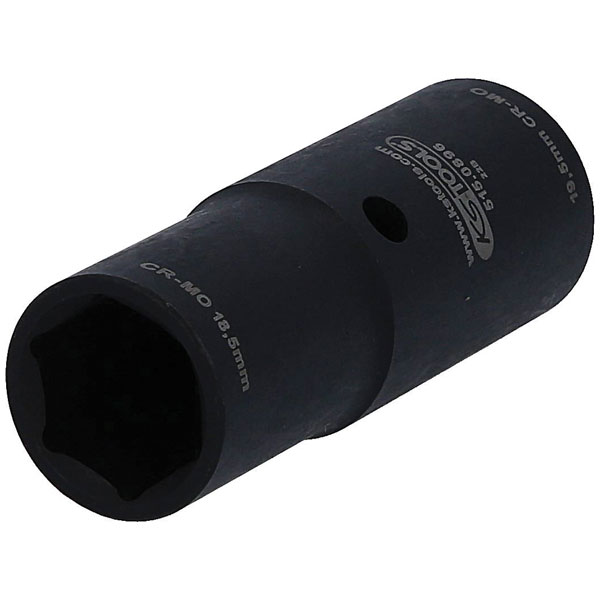 KS Tools 515.2017 1/2" Aluminium Wheel Impact Socket, Deep, 17mm