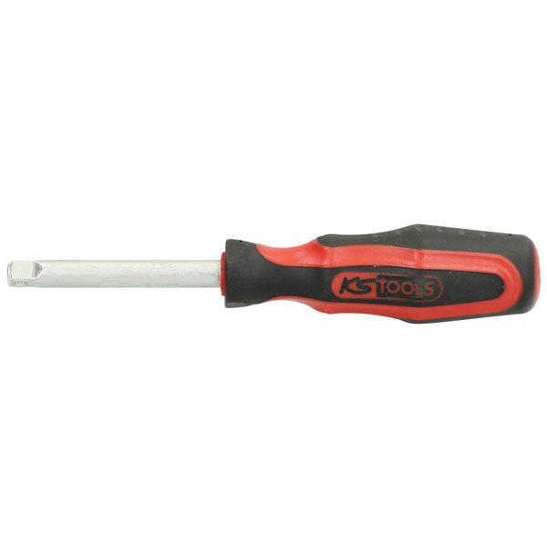 KS Tools 911.1434 1/4" Square Drive Screwdriver, 150mm