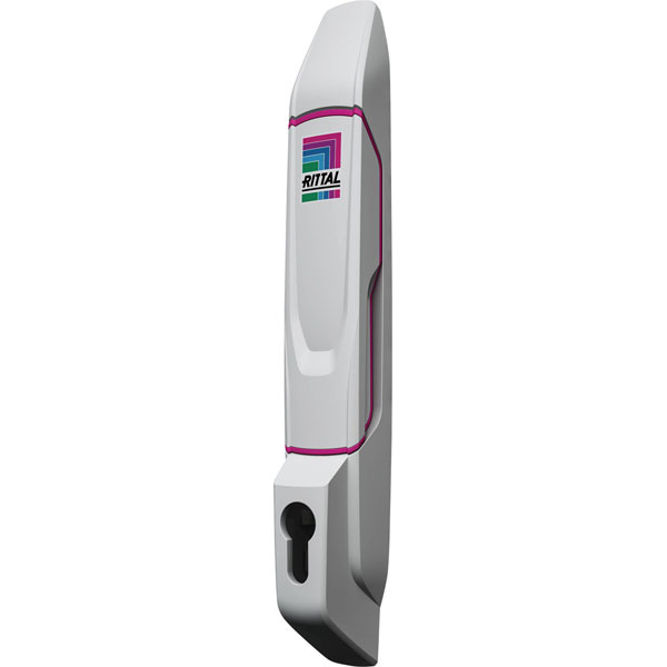 Rittal 8618250 VX Comfort Handle Grey-White Snap-On Grip 1pc