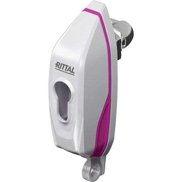 Rittal 2537300 Handle Light Grey Unlocked Fits Type A Closures