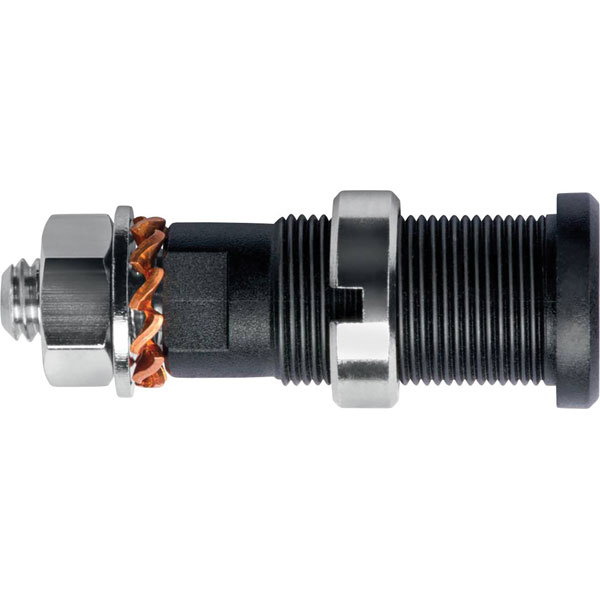 Schützinger DI SEB 3401 Ni/SW Safety Socket Black 1pc