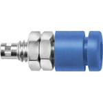 Schützinger IBU 2011 Ni/GE Socket Yellow 1pc High Quality Connector