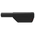 Schützinger DI SFK 30 S Ni/OK/SW Spring-loaded Safety Plug Black 1pc