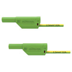 Schützinger VSFK 8500/2.5/100/SW Safety Test Lead 4mm Plug 100cm Black