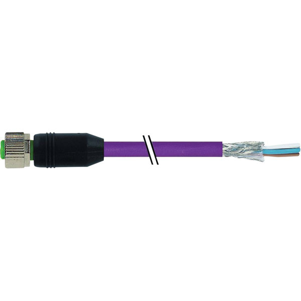 Murrelektronik 7000-13225-8030500 M12 Sensor/Actuator Connector 5-...