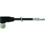 Murrelektronik 7000-13281-6431000 M12 Sensor Connector Right Angle 5-Pin