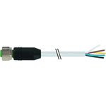 Murrelektronik 7000-19041-3011000 Sensor Connector 12-Pin 10m Straight Socket