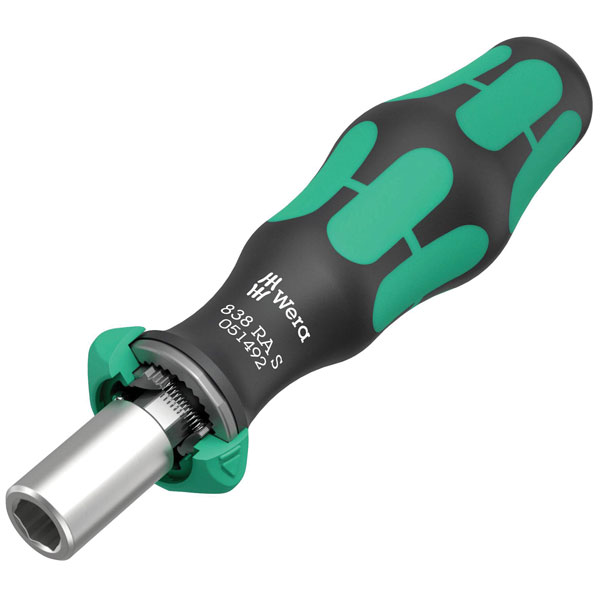 Wera 05057490001 837 i RA Kraftform Blade-Holding Handle - Ratchet...