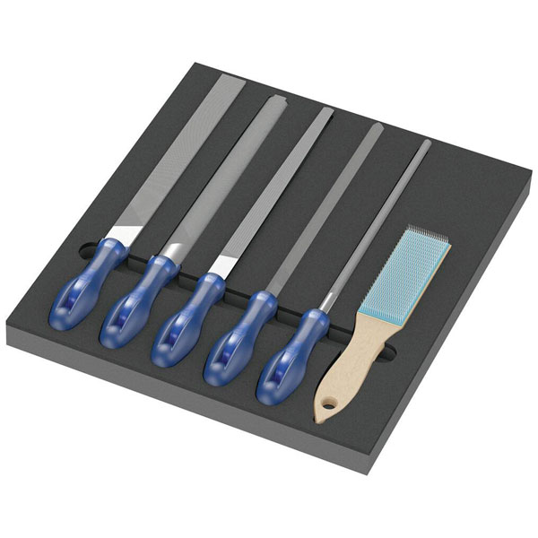 Wera 05150183001 9783 Foam Insert PFERD file Set 1 6 pieces