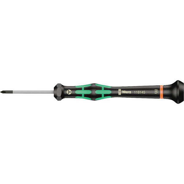 Wera 05118145001 2072 Kraftform Micro Screwdriver for Microstix® S...