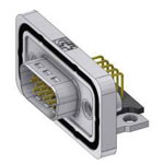 Deltron Connectors DTS09SY/2M86UNB5 D-SUB socket 180 ° pins 9 Soldering Pins