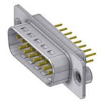 Deltron Connectors DTS15 PW3/2 D-SUB plug 180 ° pins 15 Soldering Wire wrap