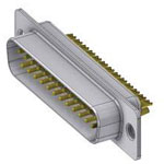 Deltron Connectors DT 09 PY/2 D-SUB plug 180 ° pins 9 Soldering Pins