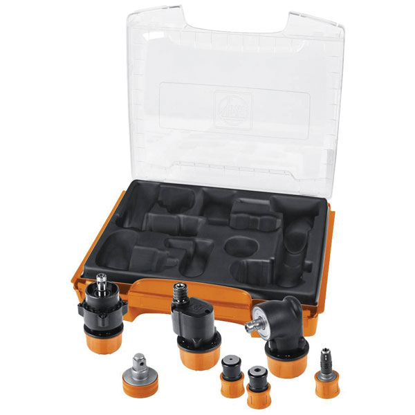 Fein 64203031010 QuickIn Set Compact Tool Kit with 7 Accessories