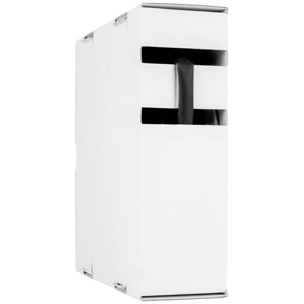 Hongshang 10319 Heatshrink Adhesive Black 6mm 3:1 3.5m Shrinkage