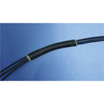 Hongshang H-5(4X)-F 8/2 Heatshrink 8mm 4:1 Adhesive Black 1.22m