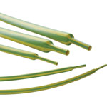 Hongshang 10163 Heatshrink Yellow/Green 3.20mm 2:1 per metre