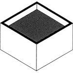 Weller T0058735895N Gas Filter 285x285x175mm 50% Activated Carbon