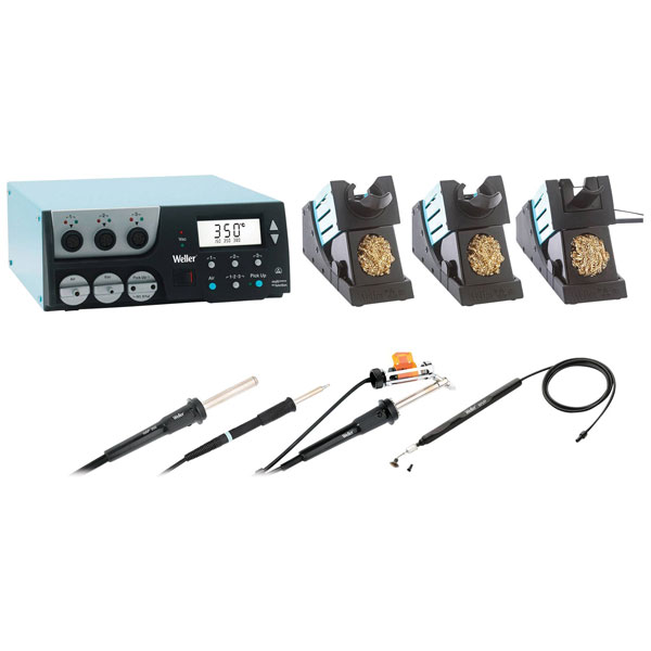 Weller T0053368699N WR3000M Rework Station 360W 50-550°C 3-Channel