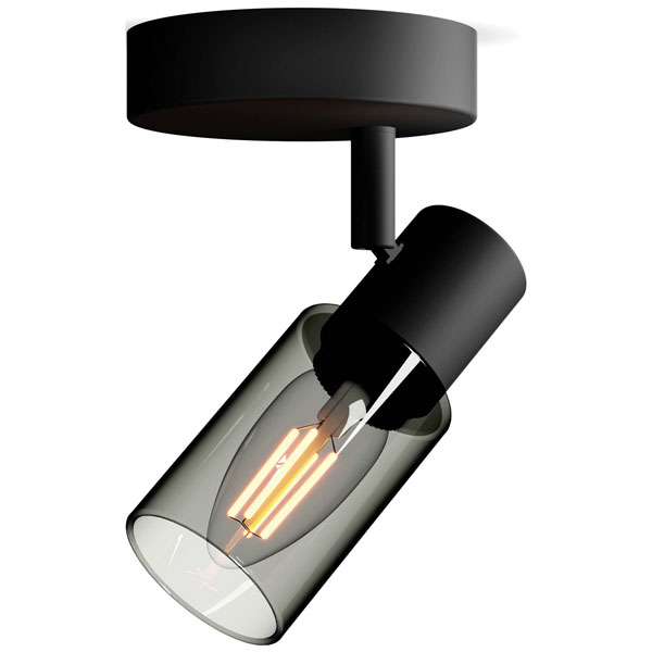 Philips 8720169299313 Palms Ceiling Floodlight E14 Black Adjustabl...