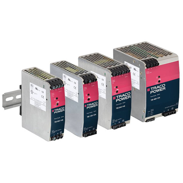 TracoPower TIB 080-148 Rail PSU +48V DC 1700mA 80W 1 Output DIN Mount