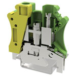 DEGSON PC16-PE-01P-1Y-00AH-1 PG Terminal 12.2mm Screws Yellow/Green