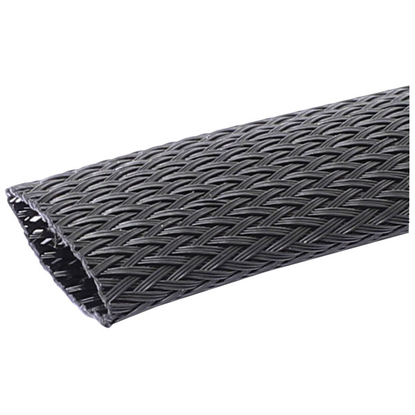 Quadrios 23CA208 Braided Hose Black Polyester Flexible Weather-Pro...