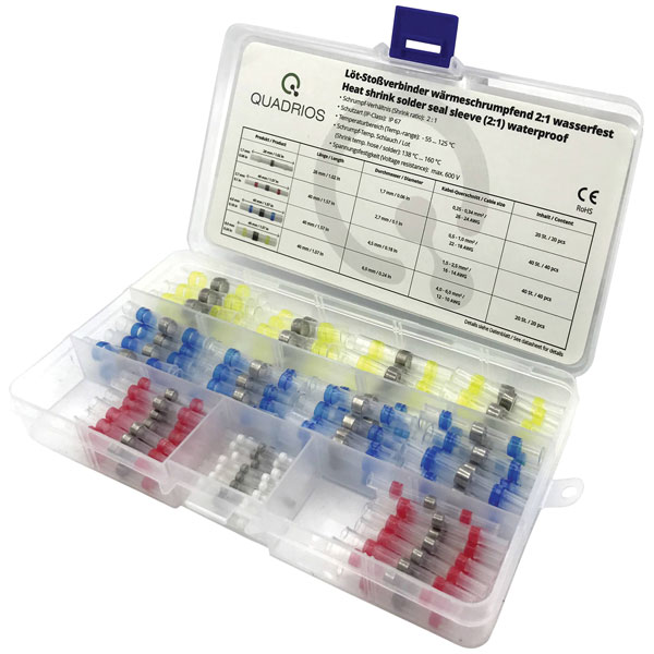 Quadrios 2011C398 Soldering Connectors 0.25-0.34 mm² 20 Pcs Waterproof