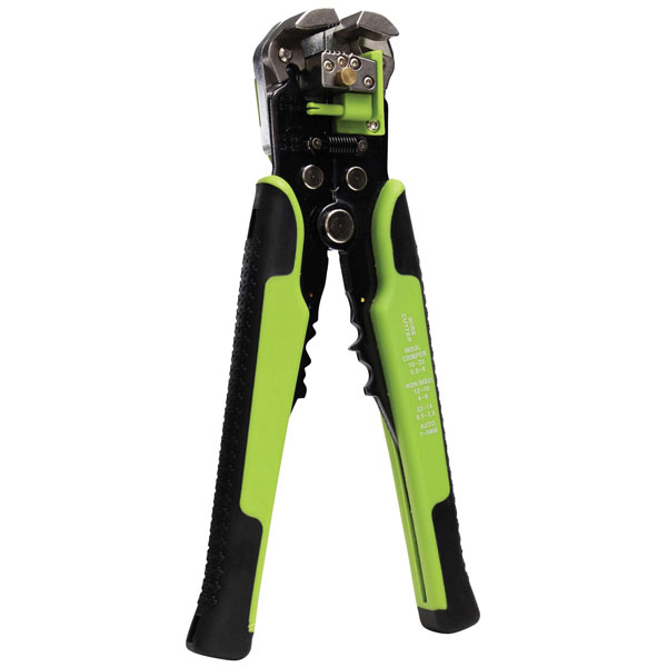 Quadrios 23T059 Cable Stripper 0.2-8 mm² Ergonomic Grip Multi-Function