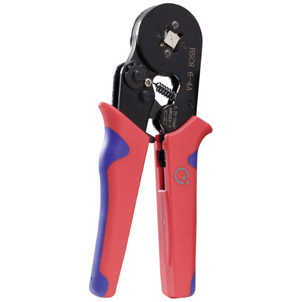 Quadrios 22T013 Crimper Insulated Cable Lugs 0.25-2.5 mm² Carbon Steel