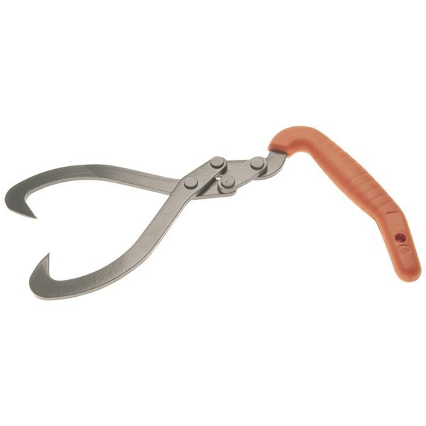 Bahco 1401 Hand Lifting Tongs Forged Steel 200mm Jaw Thermoplastic...