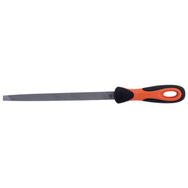 Bahco 1-170-06-2-2 ERGO Three-Square File with Handle 150mm Cut 2
