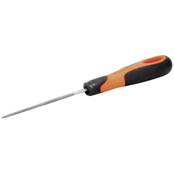 Bahco 1-230-10-1-2 ERGO Round File 250mm Handle Conical Shape Bastard