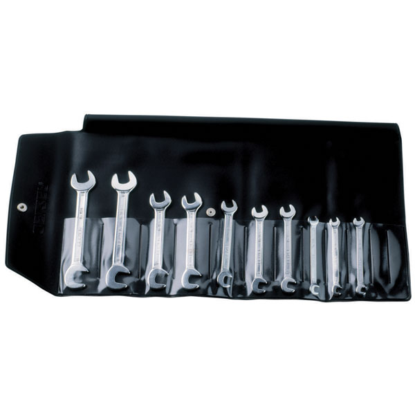 Bahco 1931M/10T Liliput Spanner Set 10-Piece 4-11mm in Black Bag