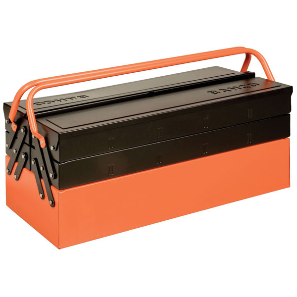 Bahco 1497MBF750 Tool Box Empty Metal Black/Orange 1pc