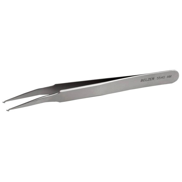 Bahco 5589 AM SMD Tweezers Grooved Tips 30° Stainless Anti-Magnetic