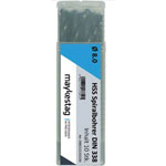 Alpen 0060100285100 HSS Twist Drill Bit 2.85mm 10pcs Industrial Quality