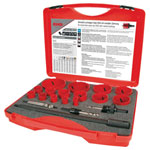 RUKO 126318 Hole Saw Set 21-Piece Bimetal Variable Teeth Long Life