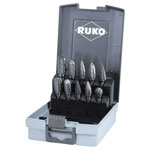 RUKO 116003RO Burr Carbide Set 10-Piece High-Performance Milling Pins