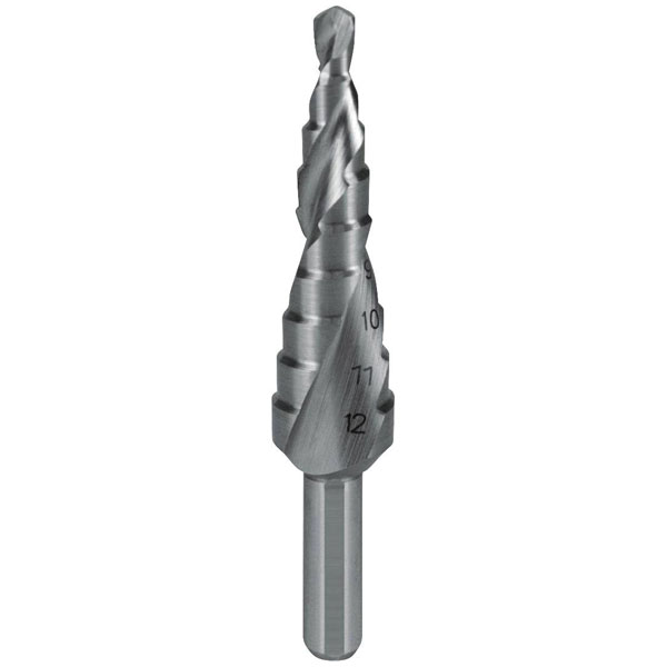 RUKO 101051E Step Drill Bit 4-20mm HSS Co 5 High Cutting Performance