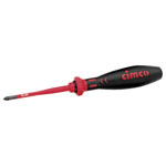 Cimco 117777 VDE Phillips Screwdriver Slim PH1 80mm Blade Insulated