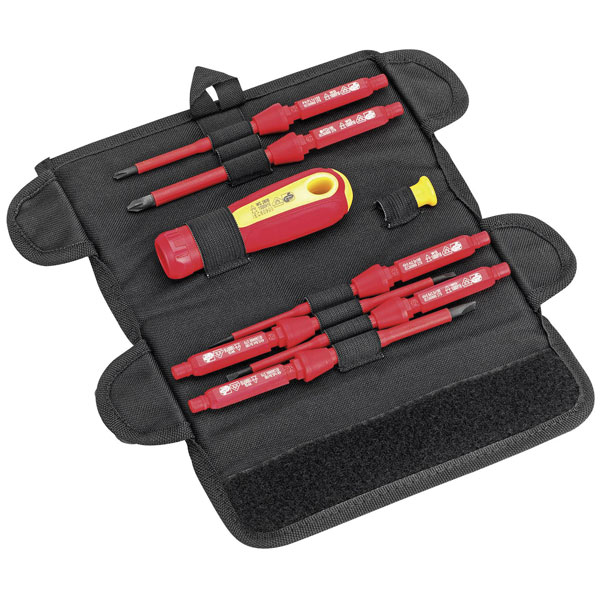 Cimco 117862 Screwdriver Set 18-Piece Insulated 1000V AC in Nylon Bag