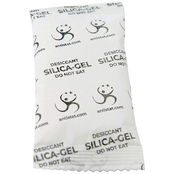 Antistat 309-0082 Silica Gel Sachet 120x55mm 100pcs Moisture Control