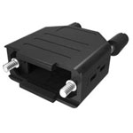 FCI 86303637BLF D-SUB Housing 9 Pins Plastic 180° Black 1pc