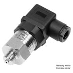 B+B Thermo-Technik 0550 2191-004 Pressure Transducer ISO 4400 Hirschmann Plug