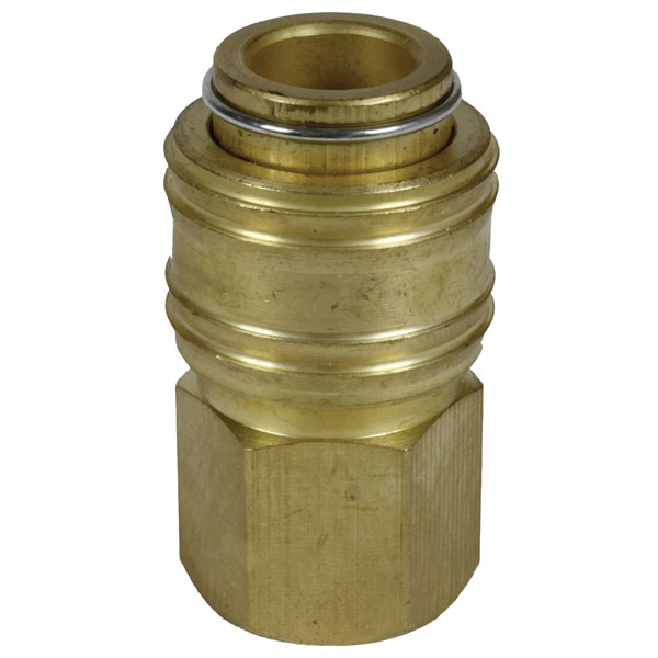 Einhell 4139209 Quick-Fit Connector 1/2" Brass For Compressed Air