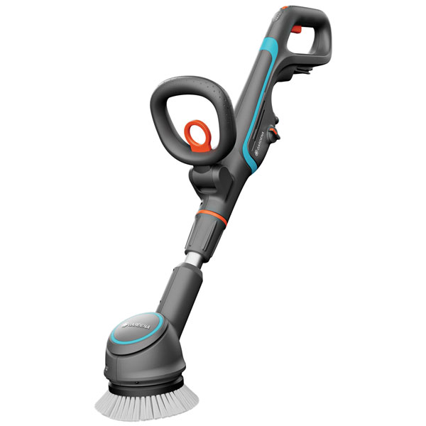 GARDENA 14840-55 AquaBrush Compact Cordless Cleaner 18V Versatile ...
