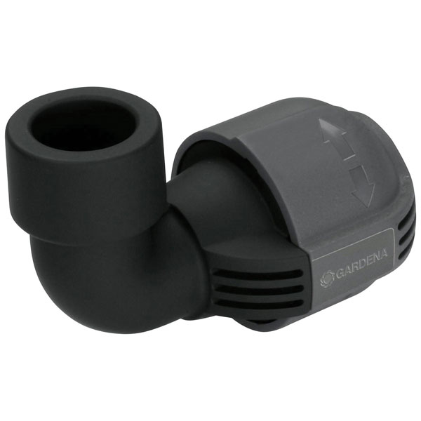 GARDENA 05392-20 Micro-Drip-System L-piece for underground pipes 2 pcs