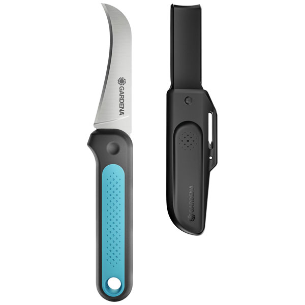 GARDENA 12211-20 VeggieCut Knife: Stainless Ergonomic Dishwasher Safe